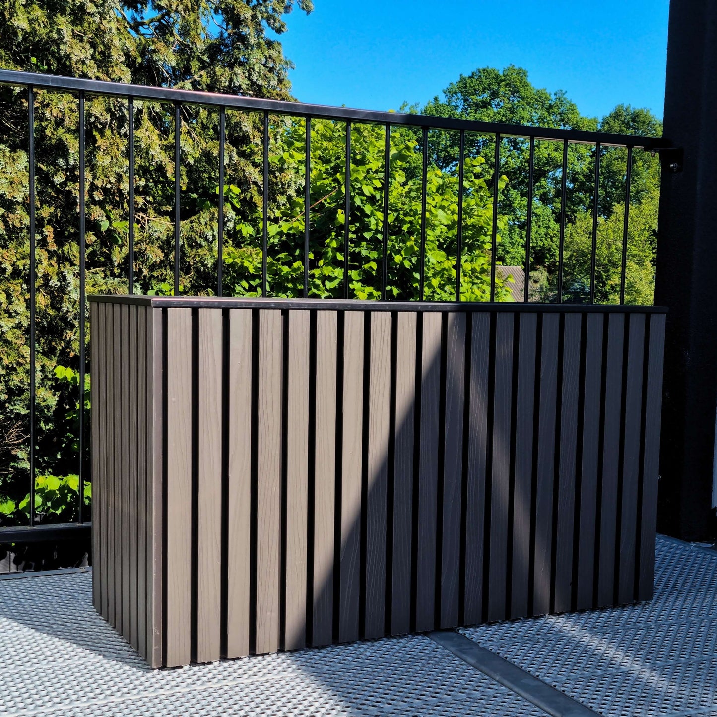 Luxe Plantenbak voor Buiten – Composiet Houtlook