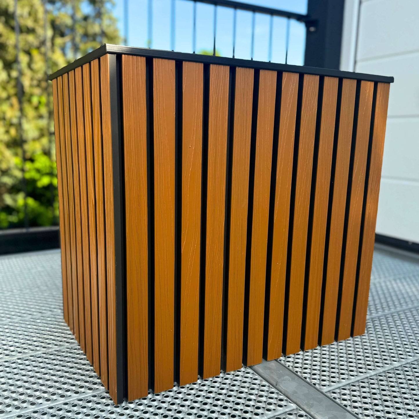 Luxe Plantenbak voor Buiten – Composiet Houtlook