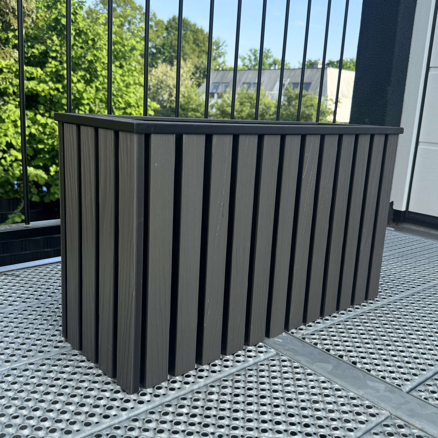 Luxe Plantenbak voor Buiten – Composiet Houtlook