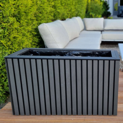 Luxe Plantenbak voor Buiten – Composiet Houtlook